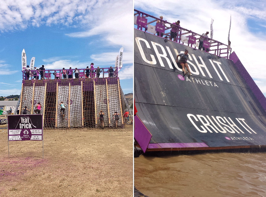Hat Trick Obstacle- #Mudderella2015 Norcal #IC #sponsored