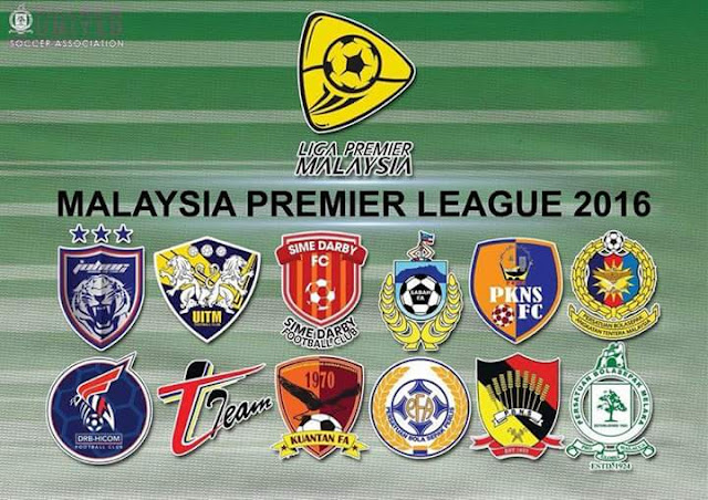 12 pasukan liga premier 2015 Liga premier malaysia 2016