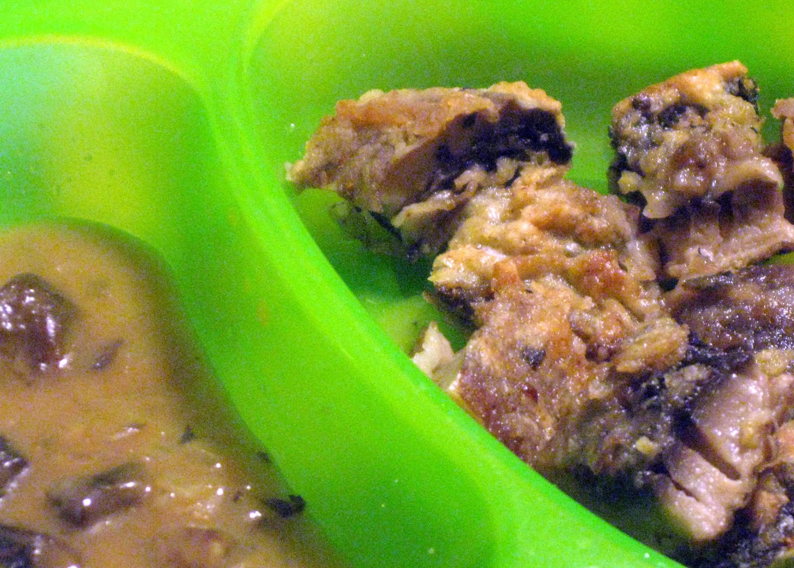 Chicken Fried Portobello Mushrooms Searching for Dessert