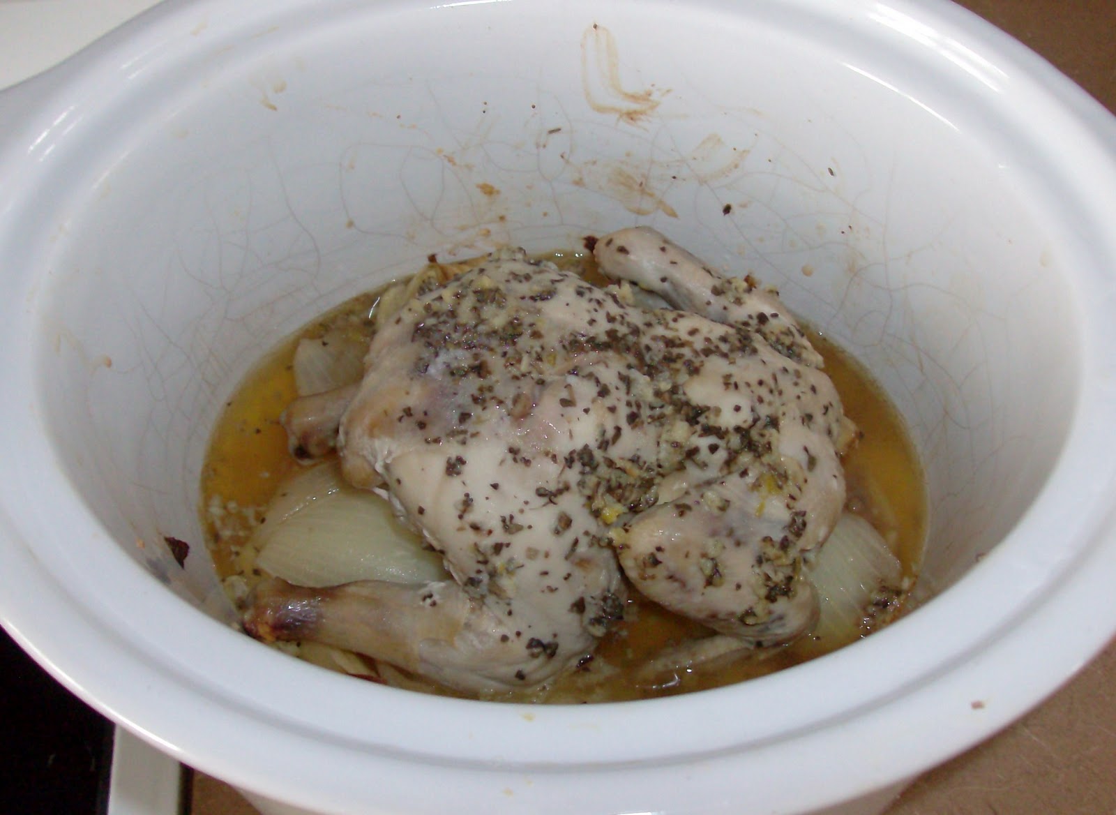 March Madness Day 30 Slow Cooker Cornish Game Hens 365 Days of Slow