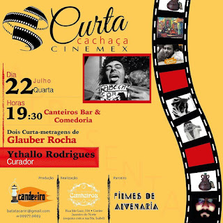 Curta Cachaça Cinemex - Glauber Rocha