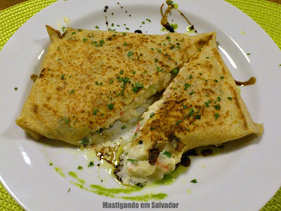 Jardim Bistrô e Creperia: Crepe Papoula (aberto)