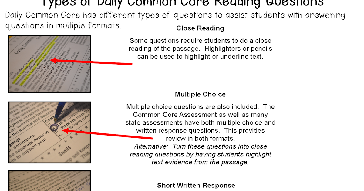 Literacy & Math Ideas: A Full School Year of Daily Common Core Reading