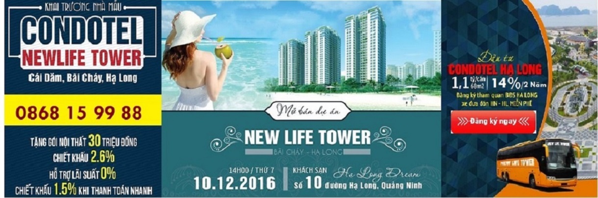 Chung cư New Life Tower Hạ Long