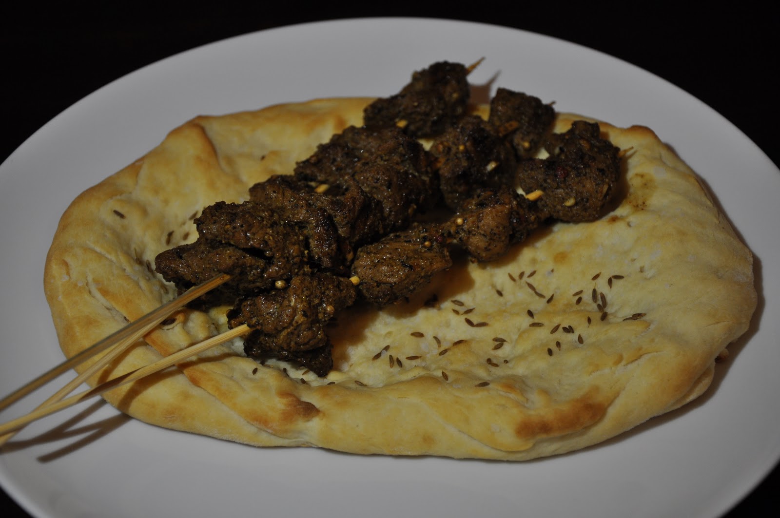 Slice of Rice Chinese New Year Meal 3 Xinjiang Lamb Kebobs (Yang Rou