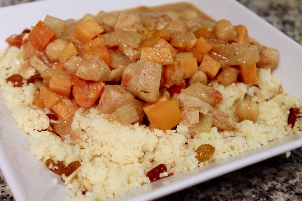 Cook In / Dine Out CoconutCurry Chicken with Vegetables and Couscous