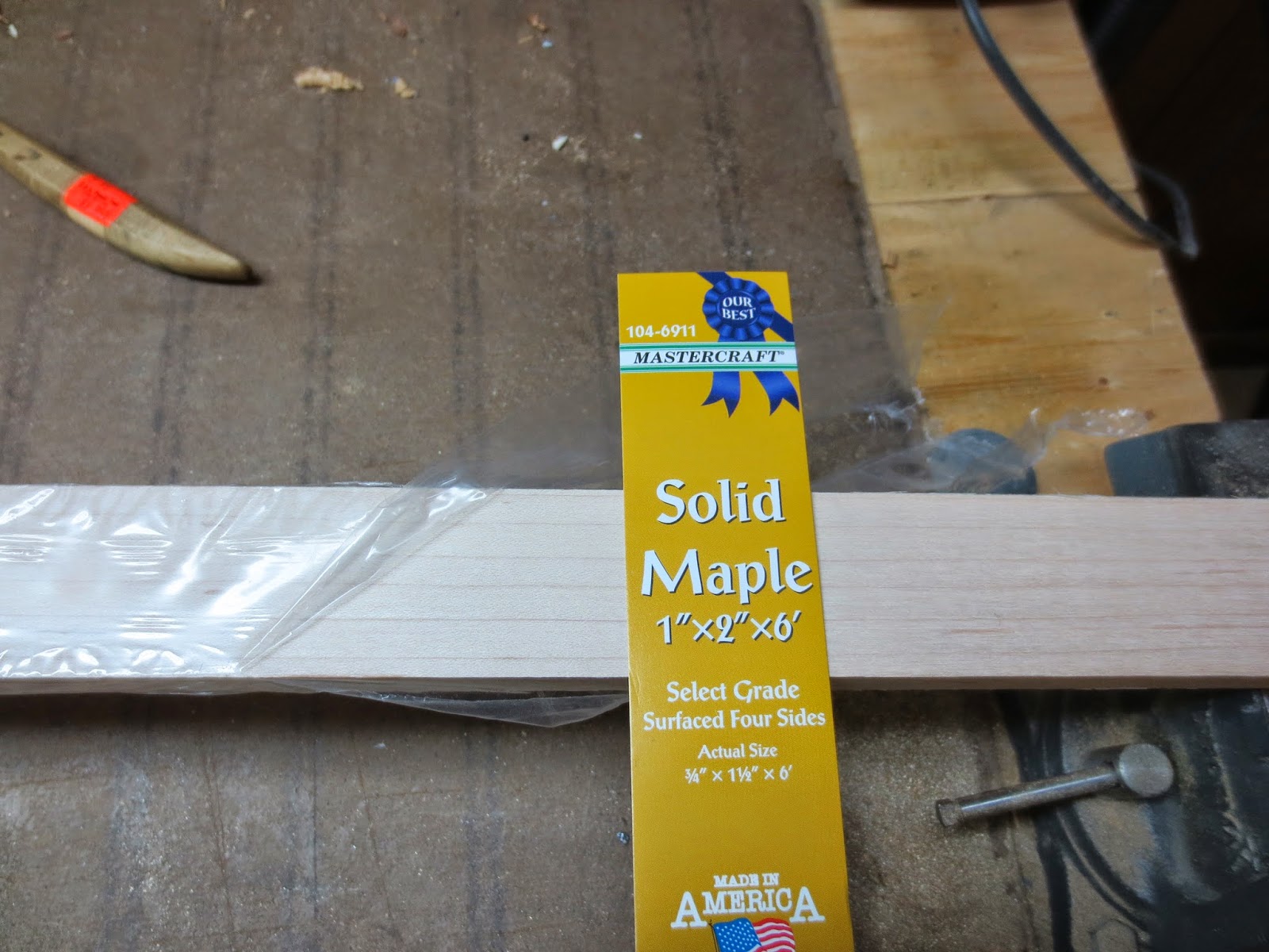 Ricks Cigar Box Guitars CBG Scarf Joint