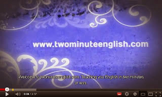 TWO MINUTE ENGLISH