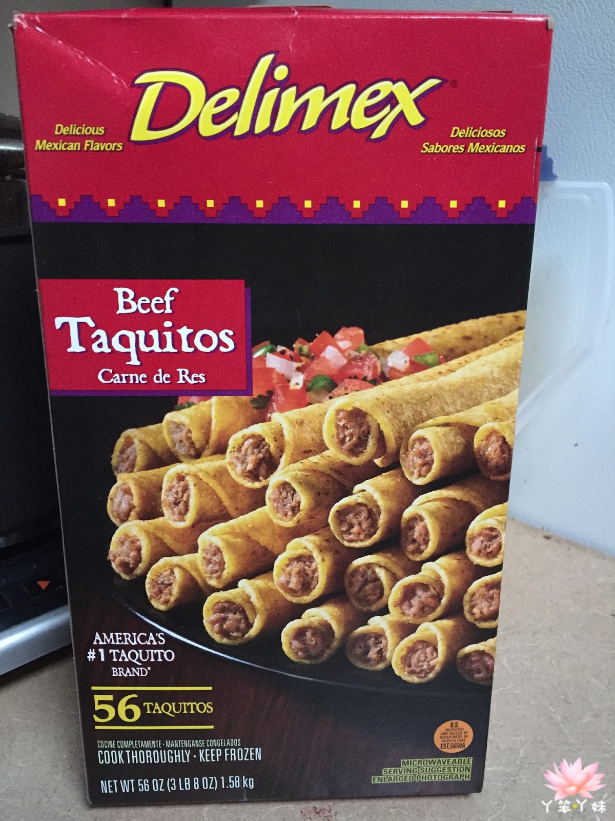 【美國・Safeway】Delimex Beef Taquitos Y笨Y妹