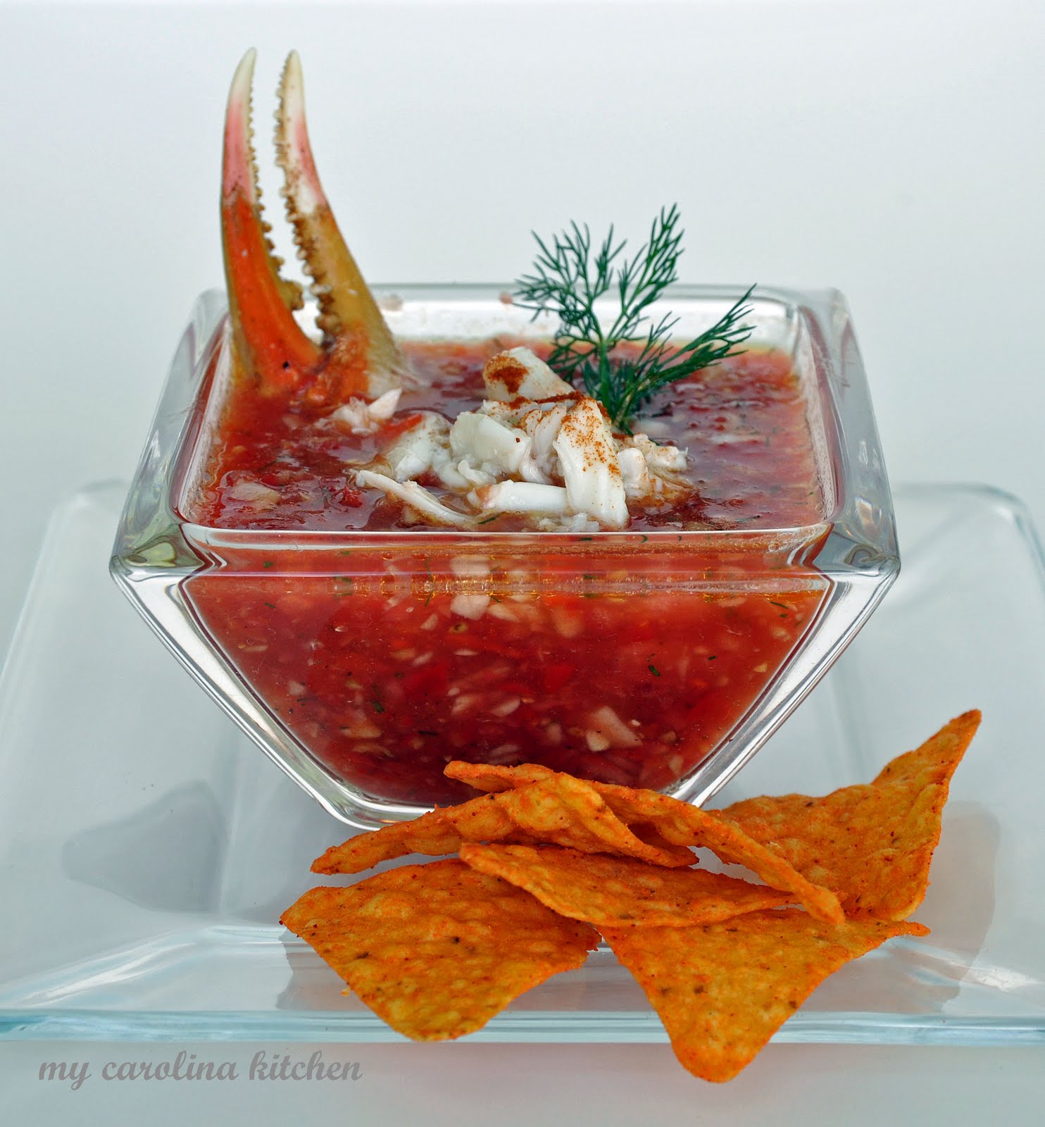 My Carolina Kitchen Gazpacho Soup Plus Some Variations