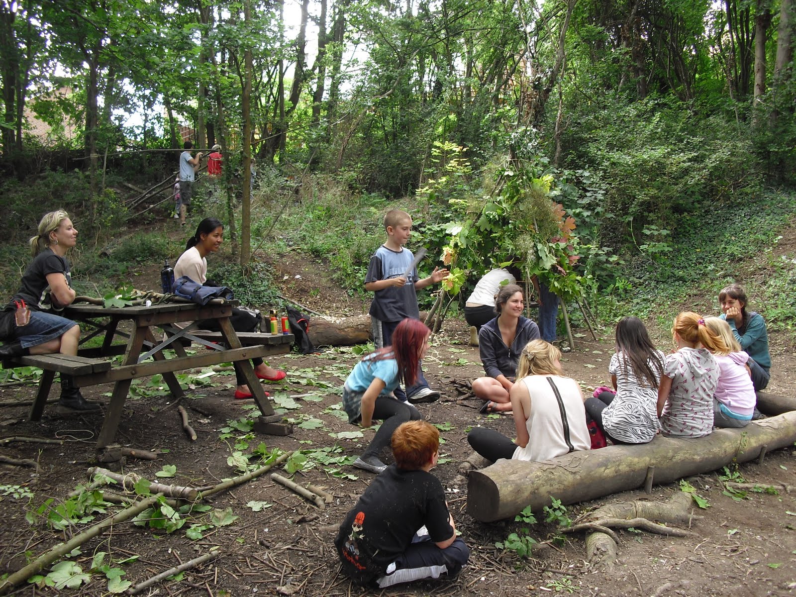 FOREST GARDEN SUMMER CAMP Moulsecoomb Forest Garden