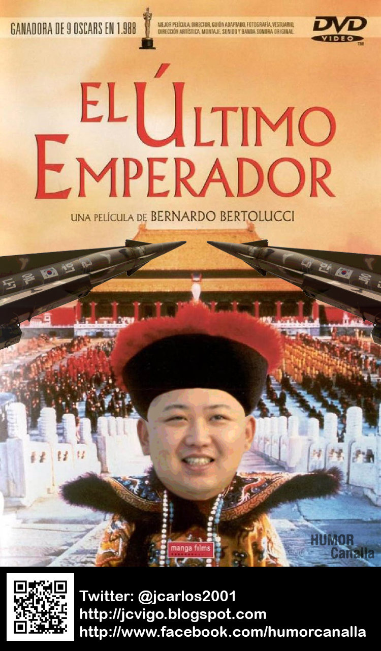 HUMOR CANALLA Diseños Graciosos Nº 527 PELICULA "EL ULTIMO EMPERADOR"