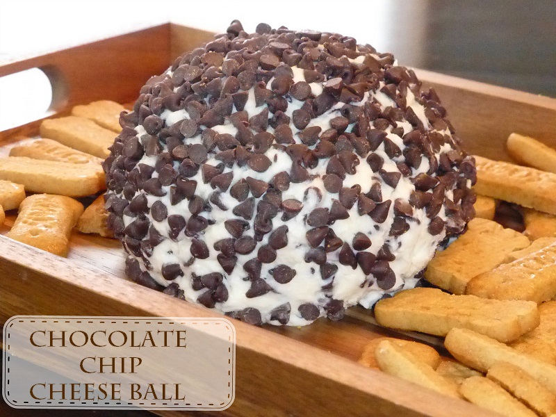 Theresa's Mixed Nuts Chocolate Chip Cheese Ball