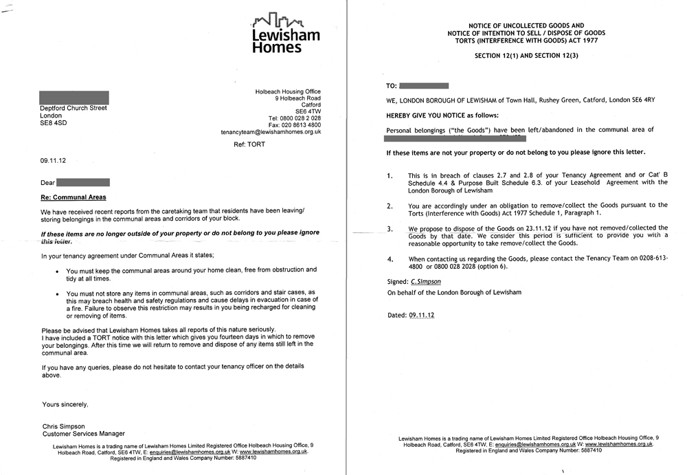 Crosswhatfields? Tort Notices