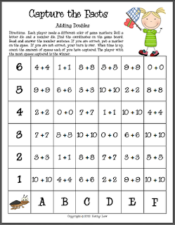 First Grade a la Carte: Capturing Fact Fluency