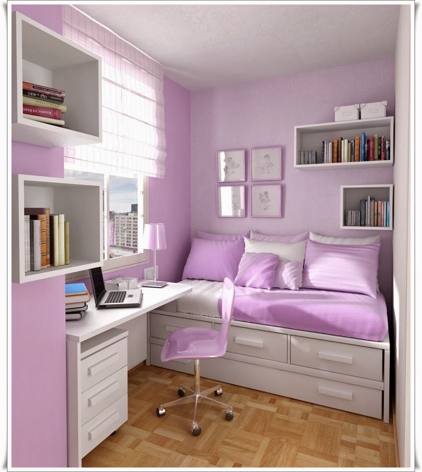 contoh desain kamar tidur anak sempit