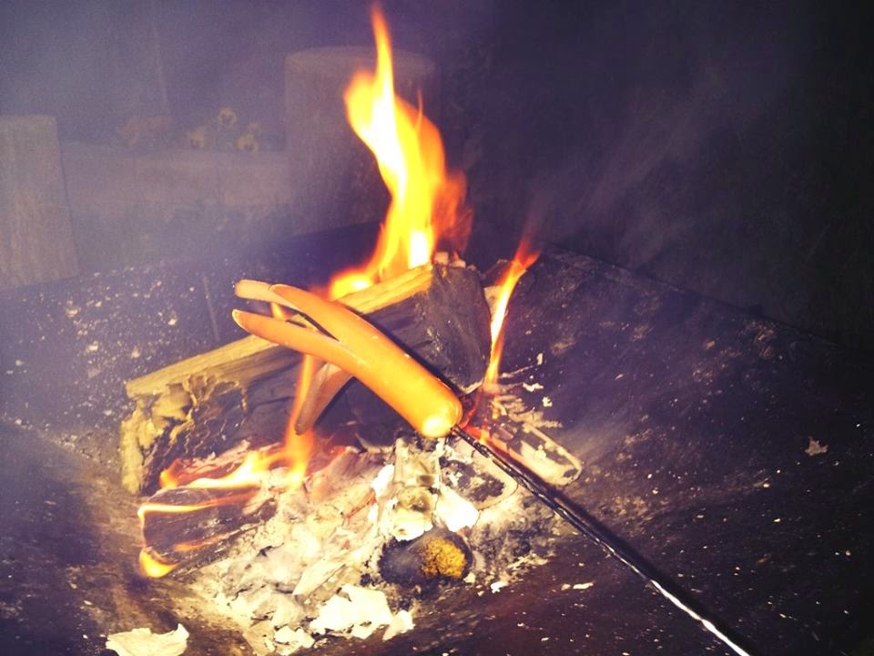 Backyard campfire Backyard campfire, summer, long weekends