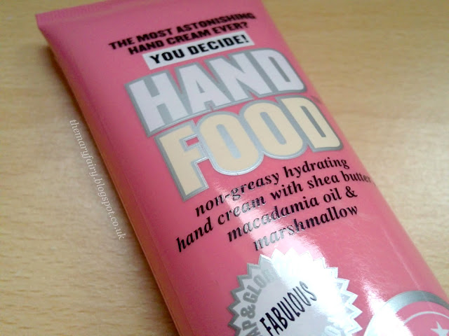 soap and glory hand food hand cream review