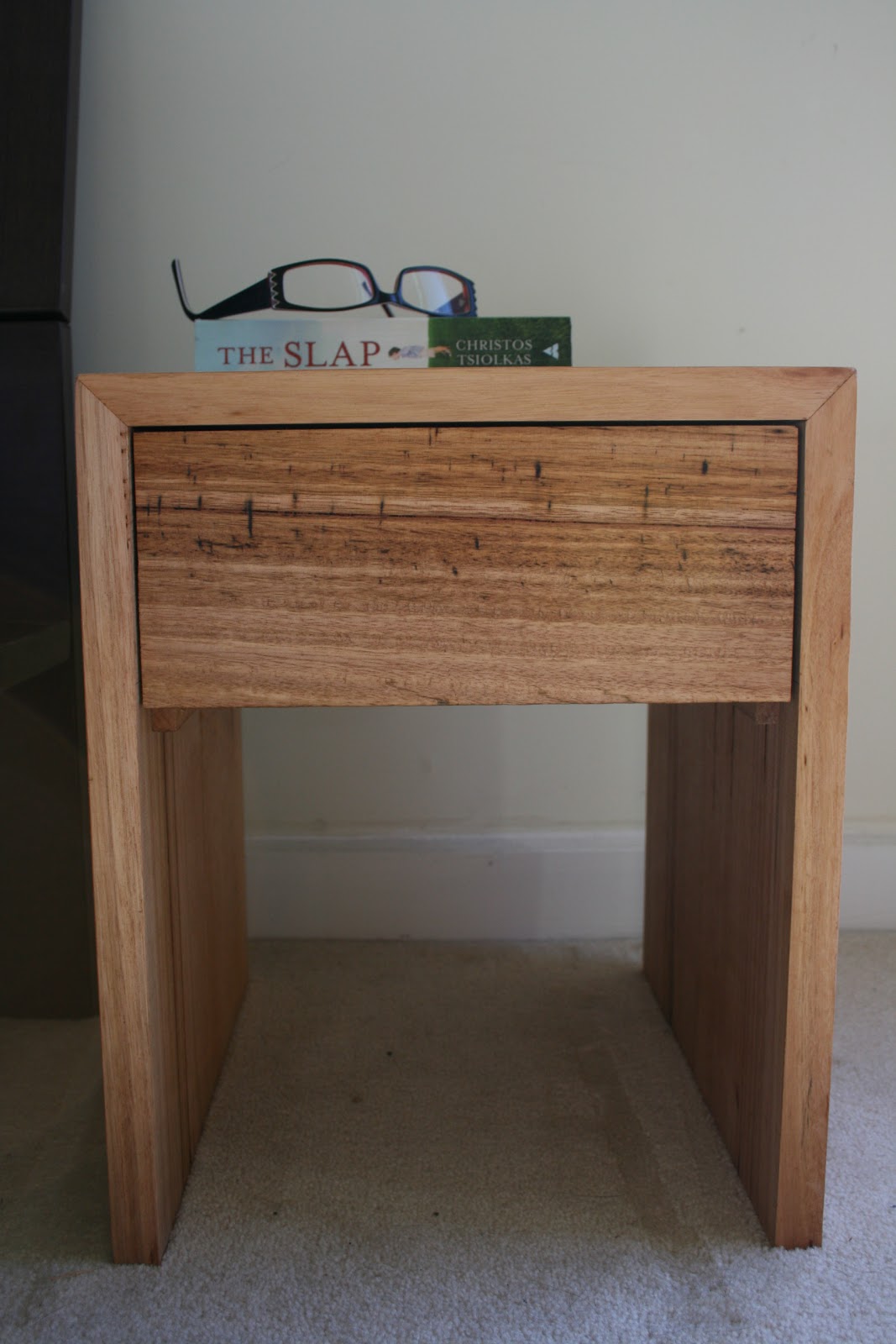 Bombora Custom Designs Messmate Bedside Table with Drawer