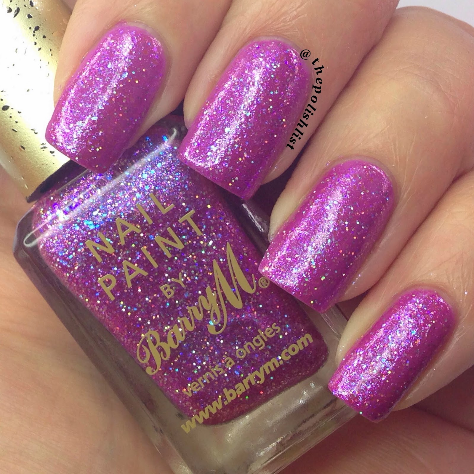 The Polish List Barry M Glitterati Swatches & Review