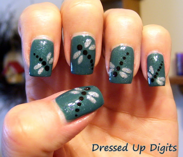 dressed digits dragon fly