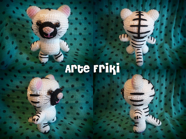 tigre amigurumi tiger animal crochet ganchillo