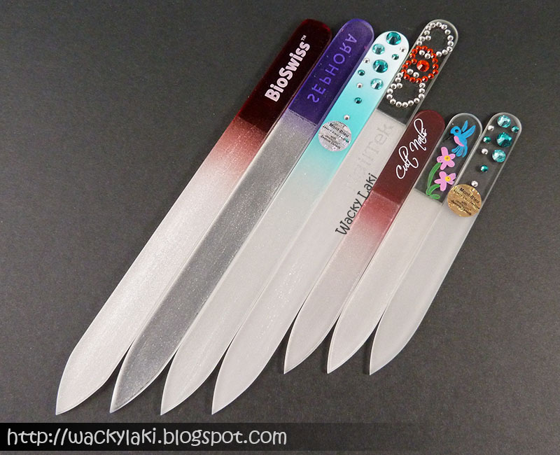 Wacky Laki Mont Bleu Nail Files And Accessories Review Have Been Using Crystal Nail Files Almost Exclusively And These Mont Bleu Rival Some Of My Favorites I Thought Would Do A Quick Comparison