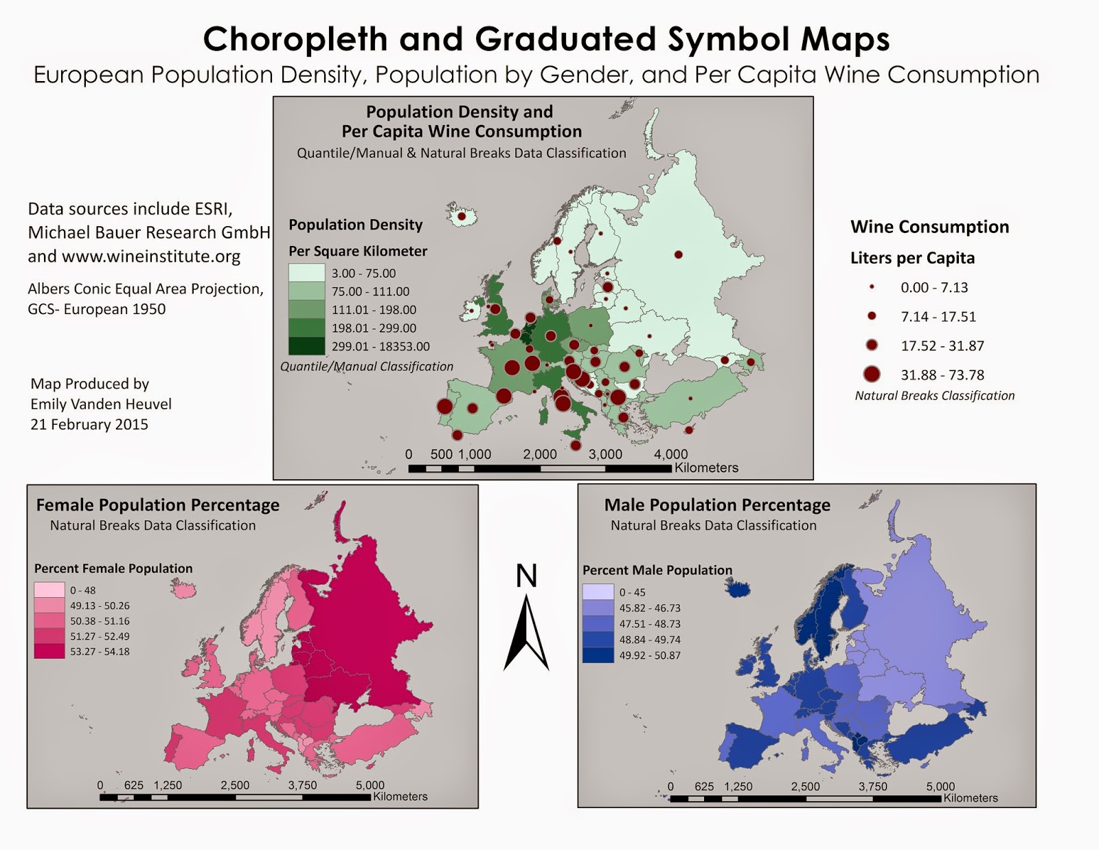 choropleth maps are as the one here often used to display population characteristics based on administrative units such as countries states cities choropleth maps are as the one here often used to display population characteristics based on administrative units such as countries states cities