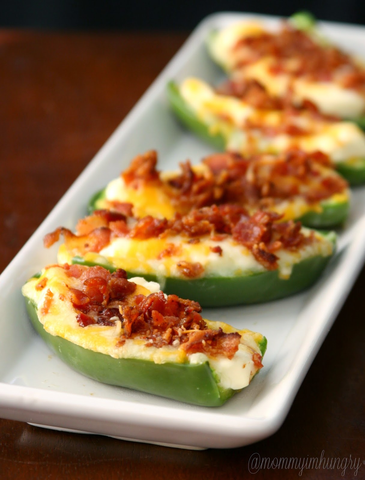 MIH Recipe Blog Cream Cheese & Bacon Stuffed Jalapeños