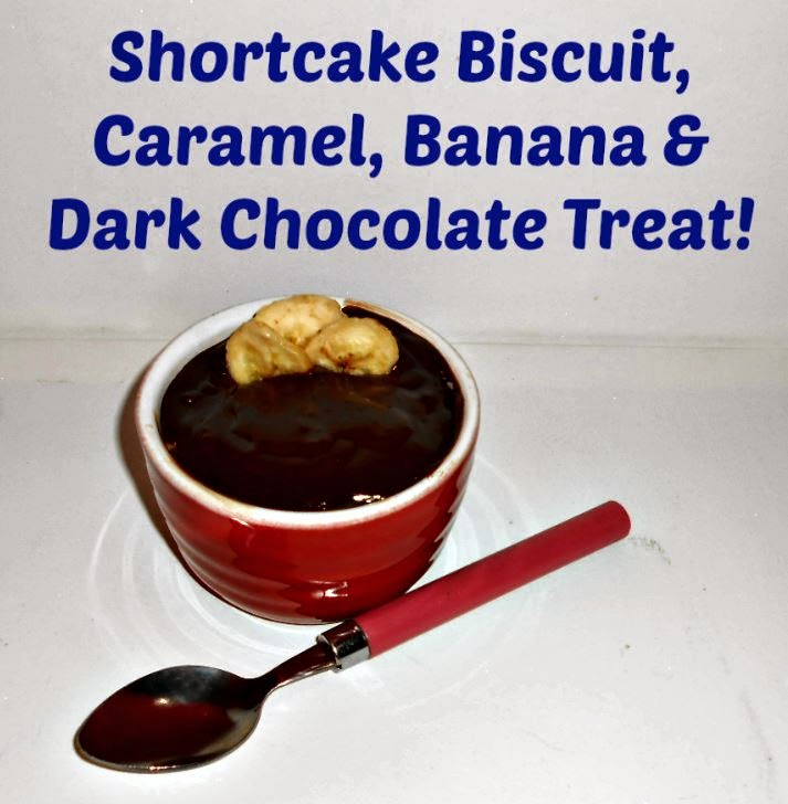 Rosie's Cottage Shortcake Biscuit, Caramel, Banana & Choc Treat