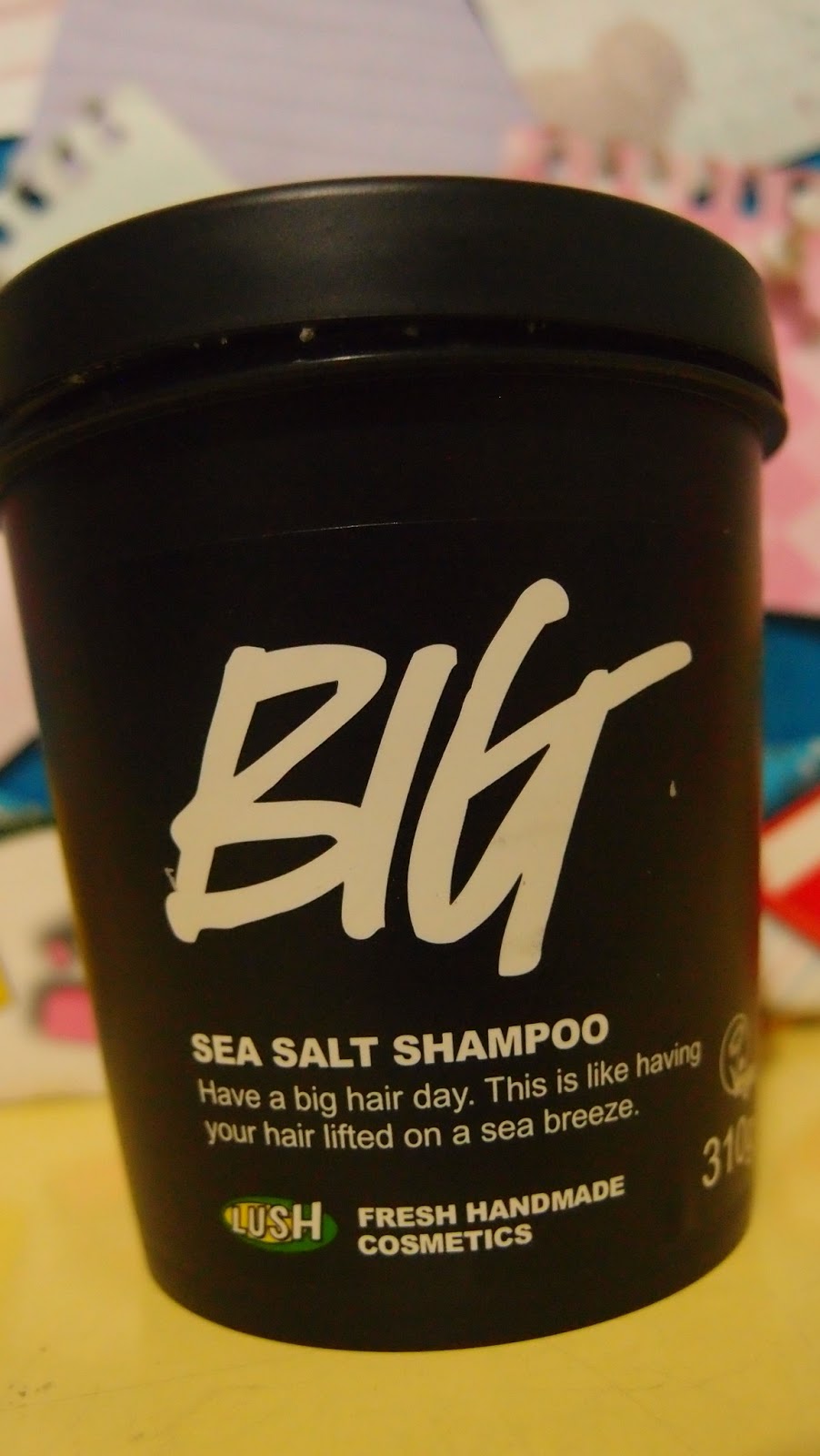 Have a beautiful day! LUSH BIG Sea Salt Shampoo