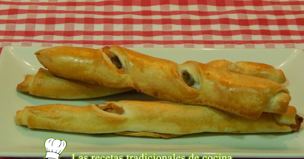 Receta de flautas o rosquilletas rellenas de anchoa Recetas de cocina