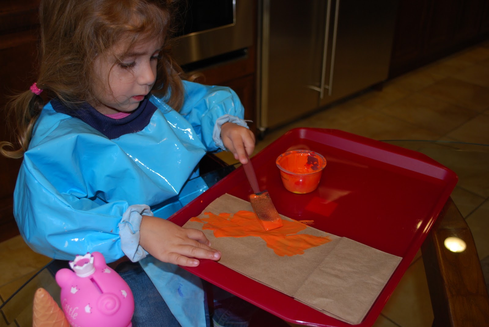 Paper Bag Pumpkins Mess for Less