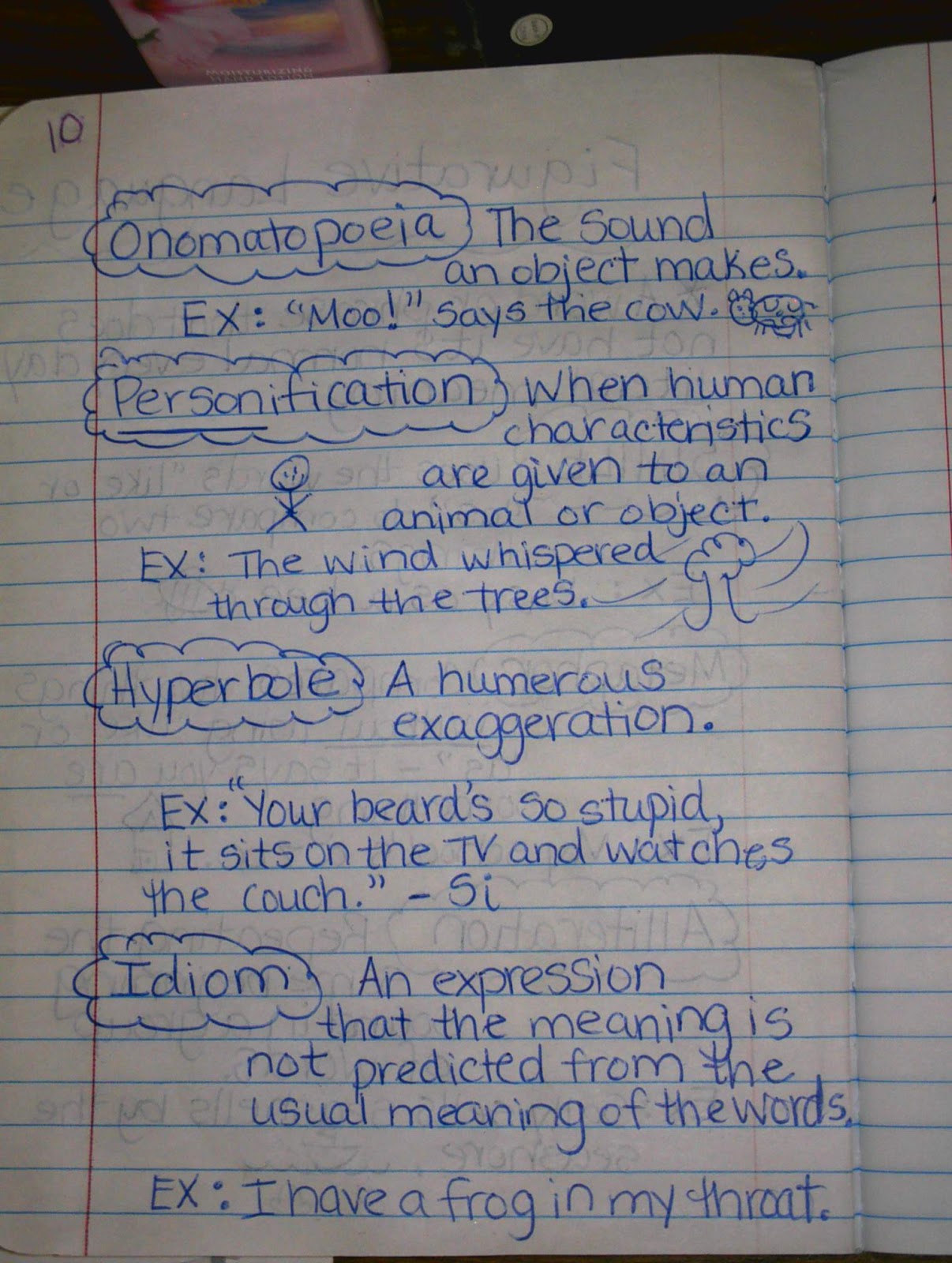 Notes and homework grade 5 image