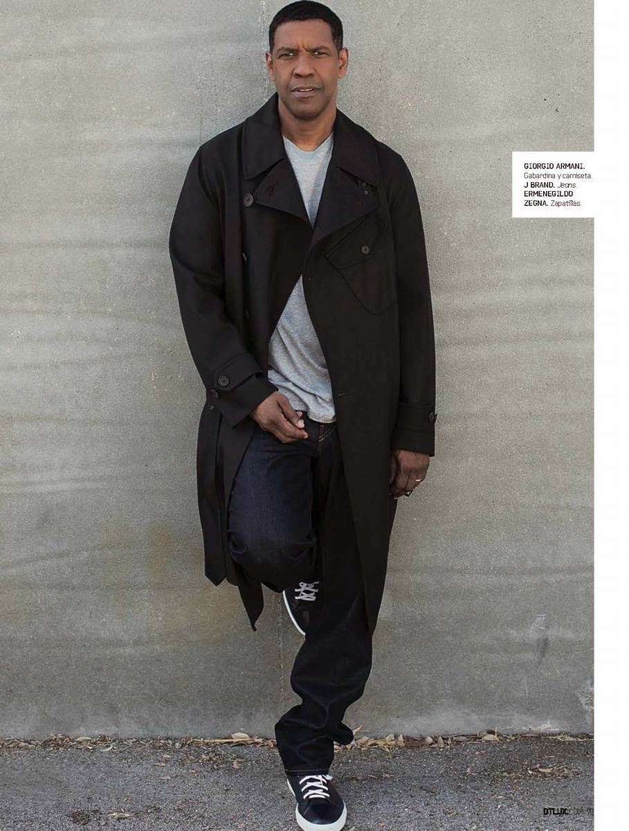 Denzel Washington para DT Lux Magazine Octubre 2014 Male Fashion Trends