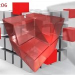 3D Cube Clock Widget