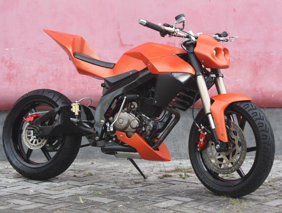 Modifikasi Honda Tiger 2000 modifikasi honda tiger 200 jerman style orange Modifikasi Honda Tiger 2000 modifikasi honda tiger 200 jerman style orange