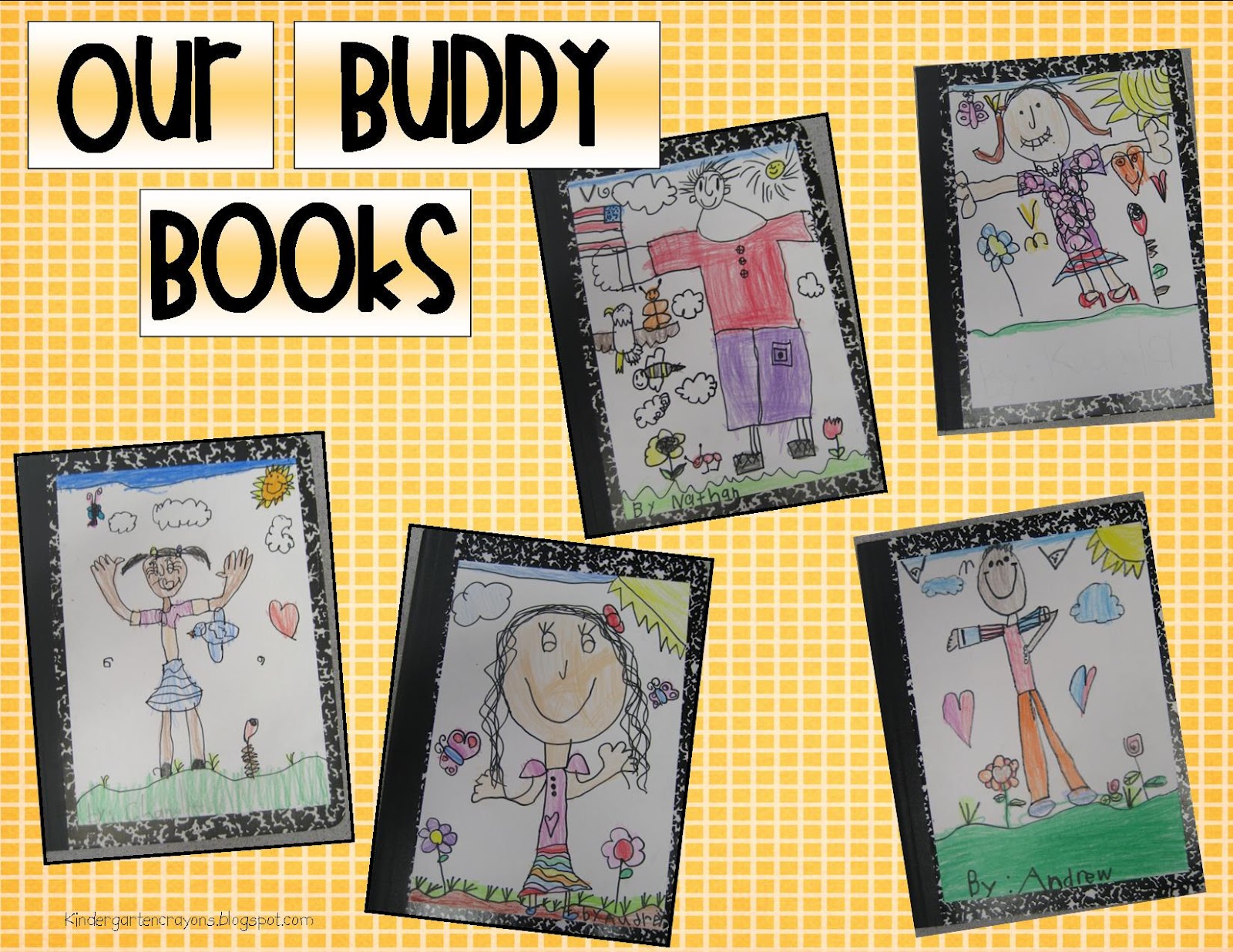 Kindergarten Crayons Beautiful Buddy Books