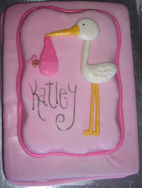 Pasteles de fondant para bautizo de niña cuadrados - Imagui