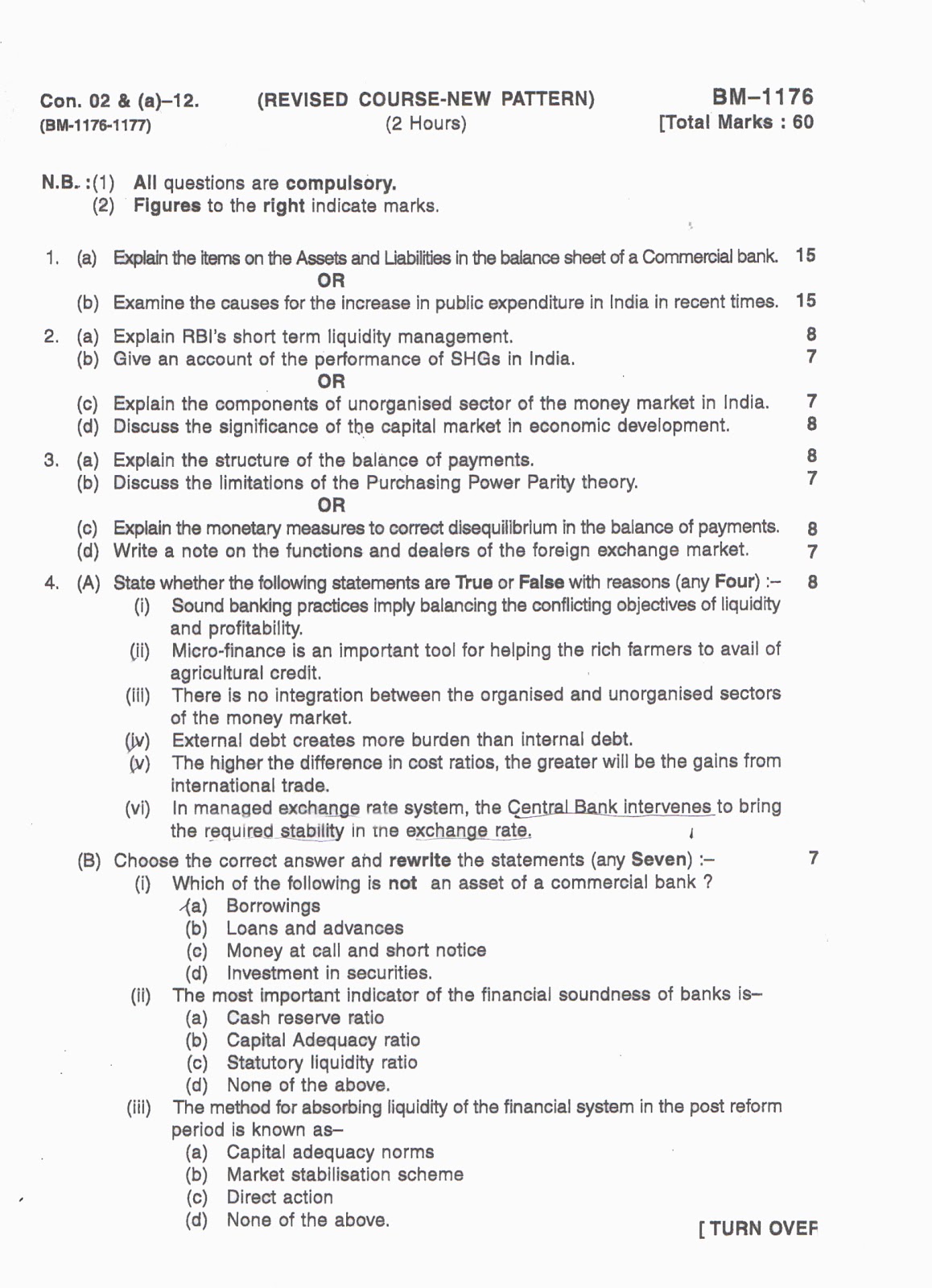 s y b a economics paper iii indian Scms journal of indian management department of economics, abnseal college, cooch behar the present paper is an attempt to consider the financial sector. s y b a economics paper iii indian Scms journal of indian management department of economics, abnseal college, cooch behar the present paper is an attempt to consider the financial sector.
