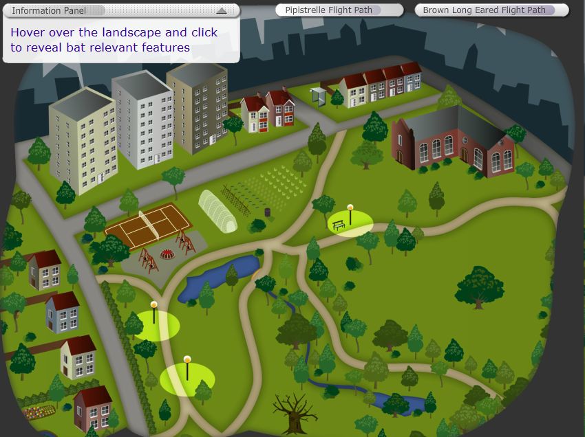 Bats Interactive Map