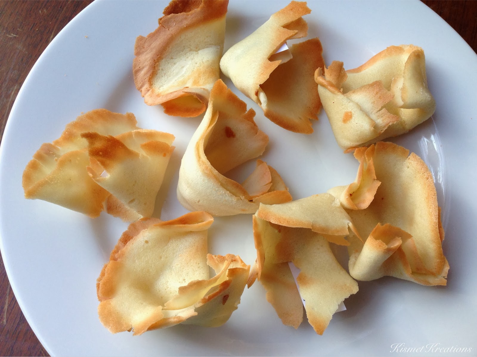 Kismet Kreations: Chinese New Year: Homemade Fortune Cookies