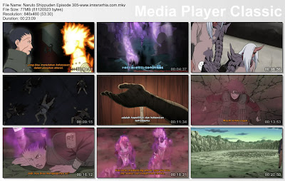 Download Film / Anime Naruto Episode 305 "Penuh Dendam" Shippuden Bahasa Indonesia