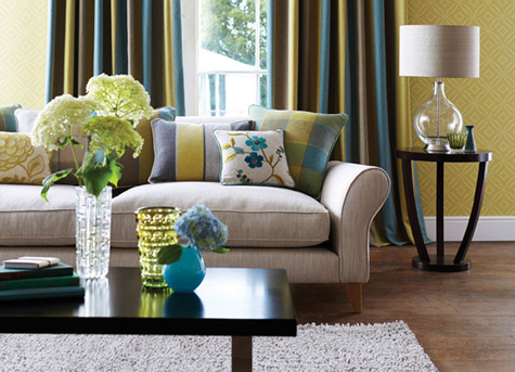 Fabulous fabrics make our job fun... 2 Harlequin+Delphine