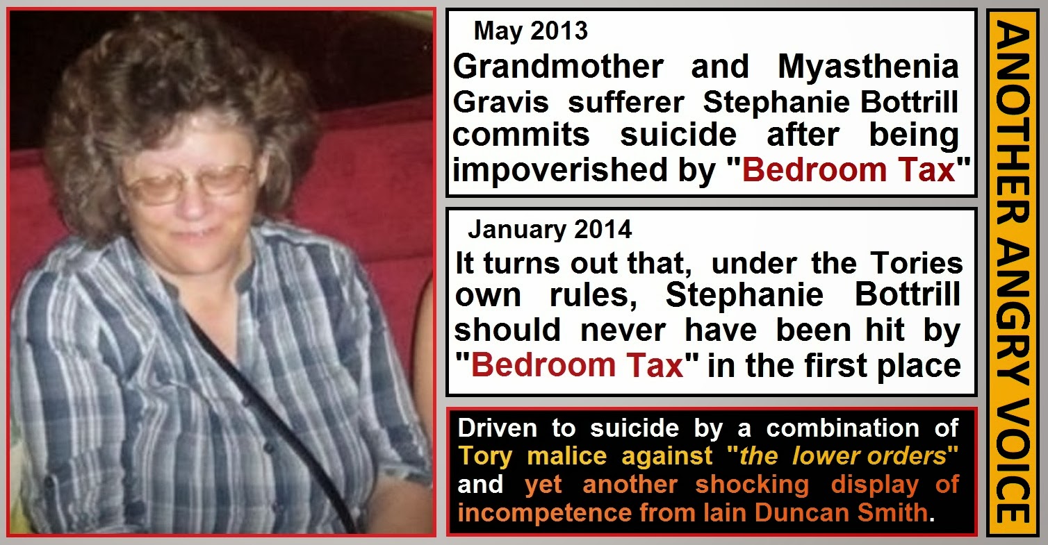 Aav Driven To Suicide By The Tories Deadly Bedroom Tax