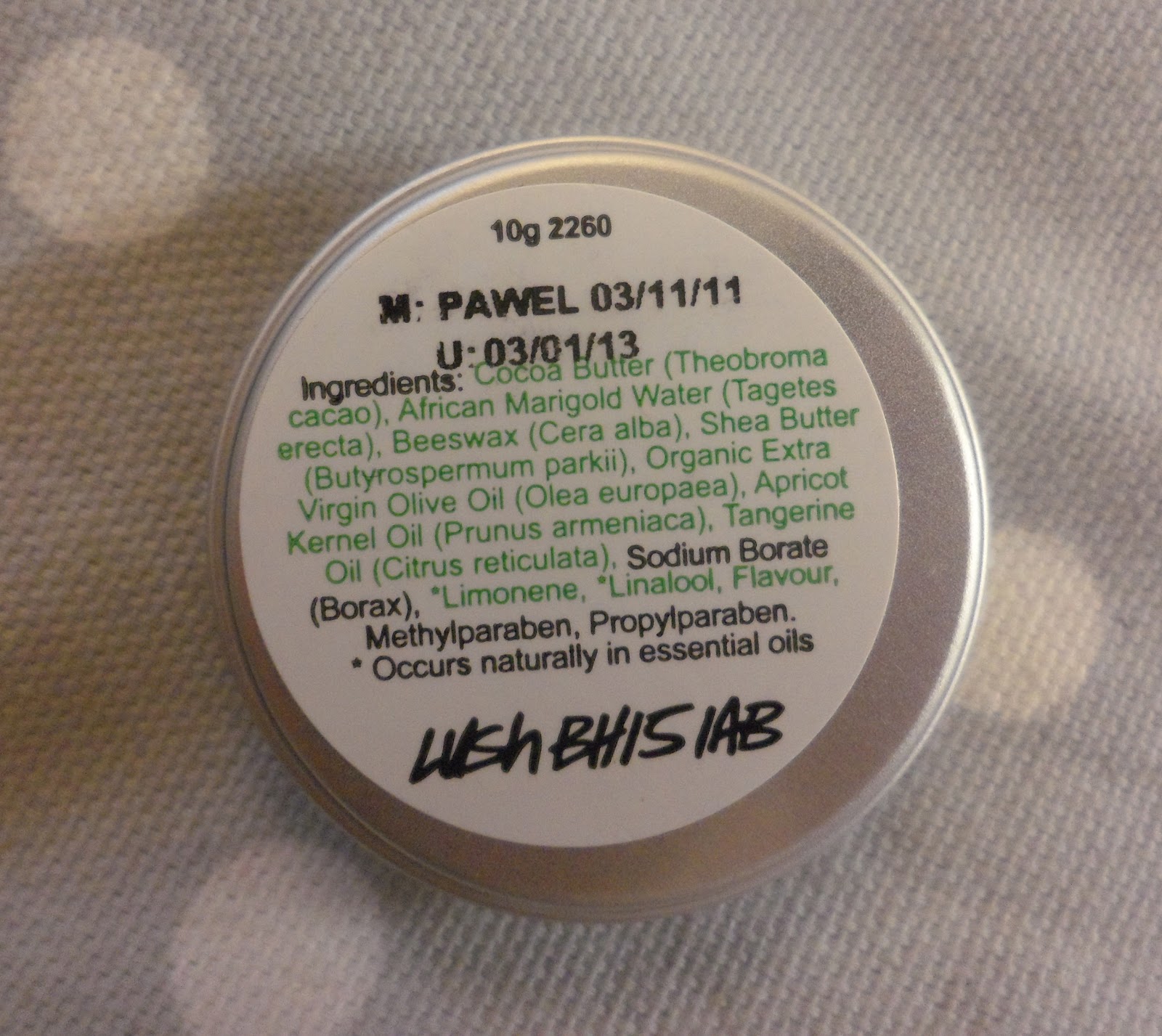 blink.pout.glow lush lip service lip balm