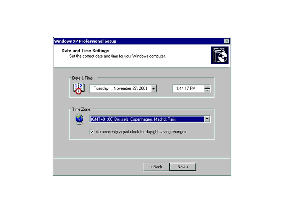 Tutorial windows xp operating system installation steps with ppt