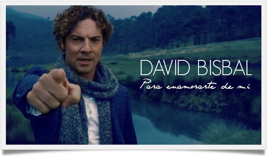 David Bisbal, "Para Enamorarte De Mí" ¡Qué belleza, estrenamos