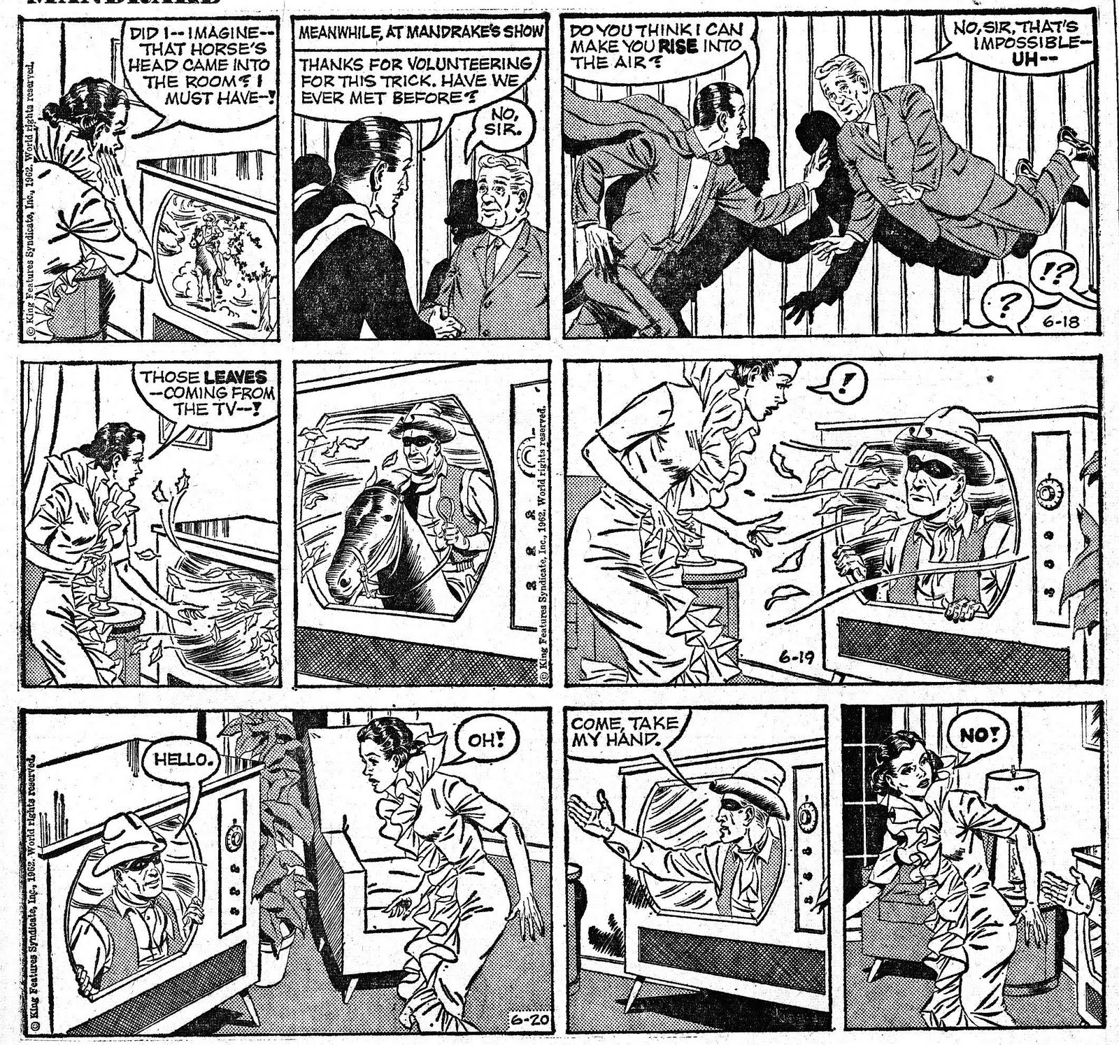 Comic strip magician mandr Womens thoughts on bukkakes
