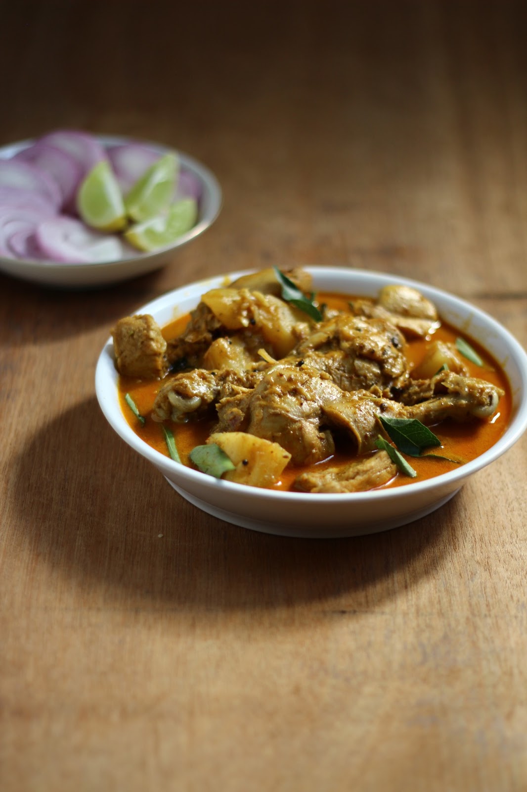 A Bit of This and A Bit of That Kerala Style Chicken Curry with Thick